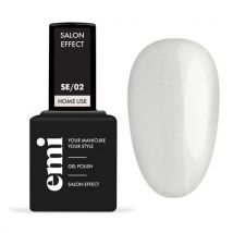 E.Mi E.MiLac Salon Effect Gel Nail Polish 02 Light Gray