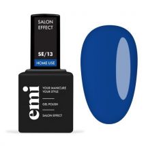 E.Mi E.MiLac Salon Effect Gel Nail Polish 13 Dark Blue