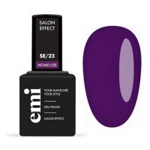 E.Mi E.MiLac Salon Effect Gel Nail Polish 23 Dark Violet