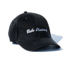 Babe Universe Cap With Logo Black