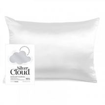 Silver Cloud Satin Pillowcase Infused with Silver Ions Silver