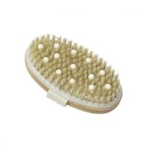 Nuum Cosmetics Dry Exfoliating Body Brush with Soft Massage Beads 1pcs
