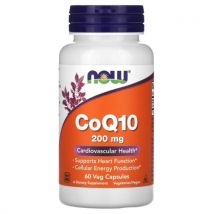 NOW Foods CoQ10 200mg 60 caps.