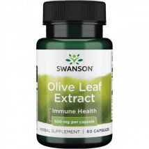 SWANSON Olive Leaf Extract Immune Health 500 mg 60 caps.