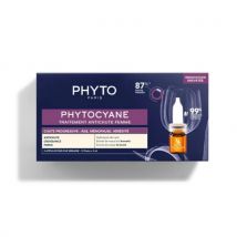 Phyto Phytocyane Anti Hair Loss Treatment For Women with Progressive Hair Loss 12x5ml