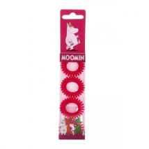 MOOMIN Hair Ring Red 4 pcs