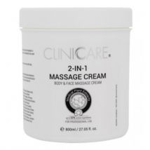 Cliniccare 2-in-1 Massage Cream 800ml