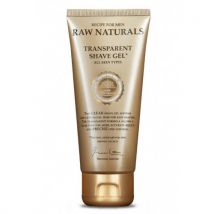 Raw Naturals Transparent Shaving Gel 75ml