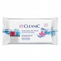 Cleanic Refreshing Wet Wipes 15pcs