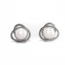 Nilly Silver Earrings With Pearls (Ag925) KS267127
