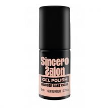 Sincero Salon Rubber Base Coat Glitter Rouge