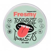Fresmy Peppermint Toothpaste Tablets 30 tabs