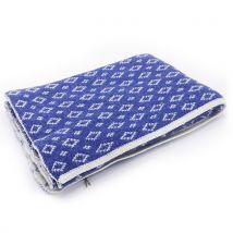 Nord Snow Chrystal Baby Merino Wool Blanket Blue