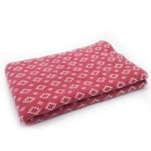 Nord Snow Chrystal Baby Merino Wool Blanket Red