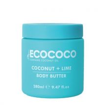 ECOCOCO Coconut & Lime Body Butter  280ml