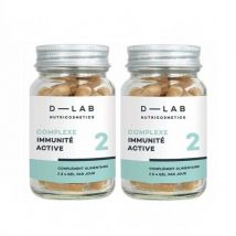D-LAB Nutricosmetics Immunite Active Food Supplement For Immune System 2 Months