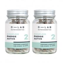 D-LAB Nutricosmetics Complexe Énergie Active Active Energy Complex Food Supplement 2 Months