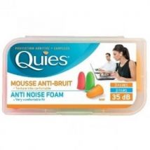Quies Anti Noise Foam Earplugs Multi-colour