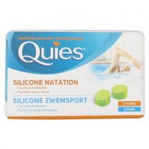Quies Silicone Swimming Earplugs Adult
