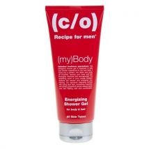 Recipe For Men Energizing Shower Gel for Hair and Body 200ml