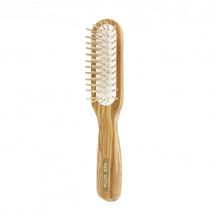 TEK Elite Rectangular Brush Olive Wood Light