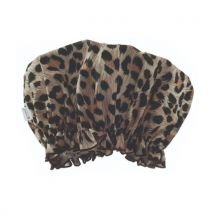 Hydrea London Eco-friendly Shower Cap Leopard