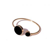 Savoni Boutique Eclipse Rose Gold Fragrance Bracelet Black