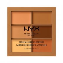 NYX Professional Makeup Conceal, Correct, Contour Palette Deep
