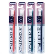 Royal Denta Silver Super Soft Toothbrush Blue