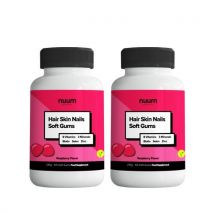 Nuum Cosmetics Hair Skin Nails Soft Gums Food Supplement 2 Months