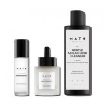 Math Scientific Facial Care Set for Sensitive, Combination Skin
