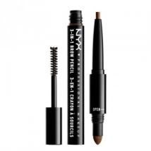 NYX Professional Makeup 3-in-1 Brow Pencil Soft brown