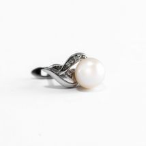 Nilly Silver Earrings With Pearls (Ag925) KS650405