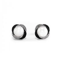 Nilly Silver Earrings With Pearls (Ag925) KS824650