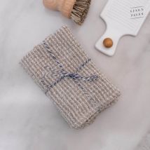 Linen Tales Linen Dishcloth Set of 2 Natural Linen