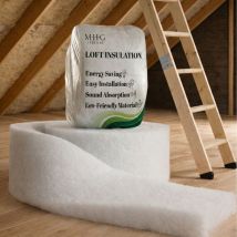 Thermal Insulation Roll Durable and Protective - White / 5m / 50mm