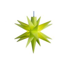 lindgrüner Baby LED Stern Decotrend Sterntaler 8 cm - für innen