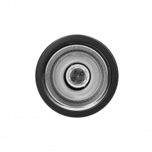 Spot de surface design apparent KORIN13 E27 boule - noir
