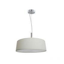 Lampe en suspension abat jour Design BLUM 3xE27 - crème