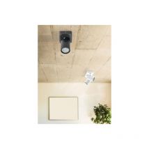 Applique et Plafonnier Spot Design EXO 2 BK 2xGU10 - noir