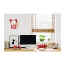 Applique murale enfant BASKETBALL E27 - rouge