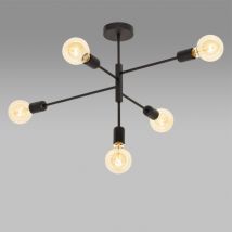 ALTA Plafonnier Design 5xE27 - blanc