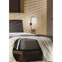 Applique ALPINE E14 - noir / blanc