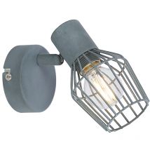 Plafonnier Applique VIKING E14 - gris