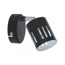 Applique murale spot orientable ULRIKA G9 - noir design