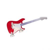 Applique murale enfant GUITAR III 3xE14 - rouge / blanc