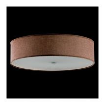 Plafonnier rond design TONGA 70 6xE27 - blanc