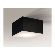 Plafonnier carré Design Zama 7053 LED 15W noir