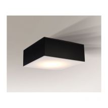 Plafonnier Design carré ZAMA 7050 LED 15W noir