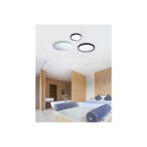 Plafonnier rond design MALTA R50 LED 42W 3000K - noir